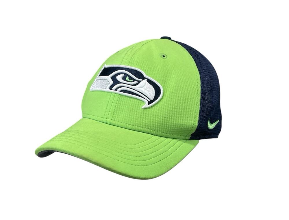 Nike Classics Dri-Fit Hat Cap Unisex Adult Size Med/Large Seattle Seahawks -NFL